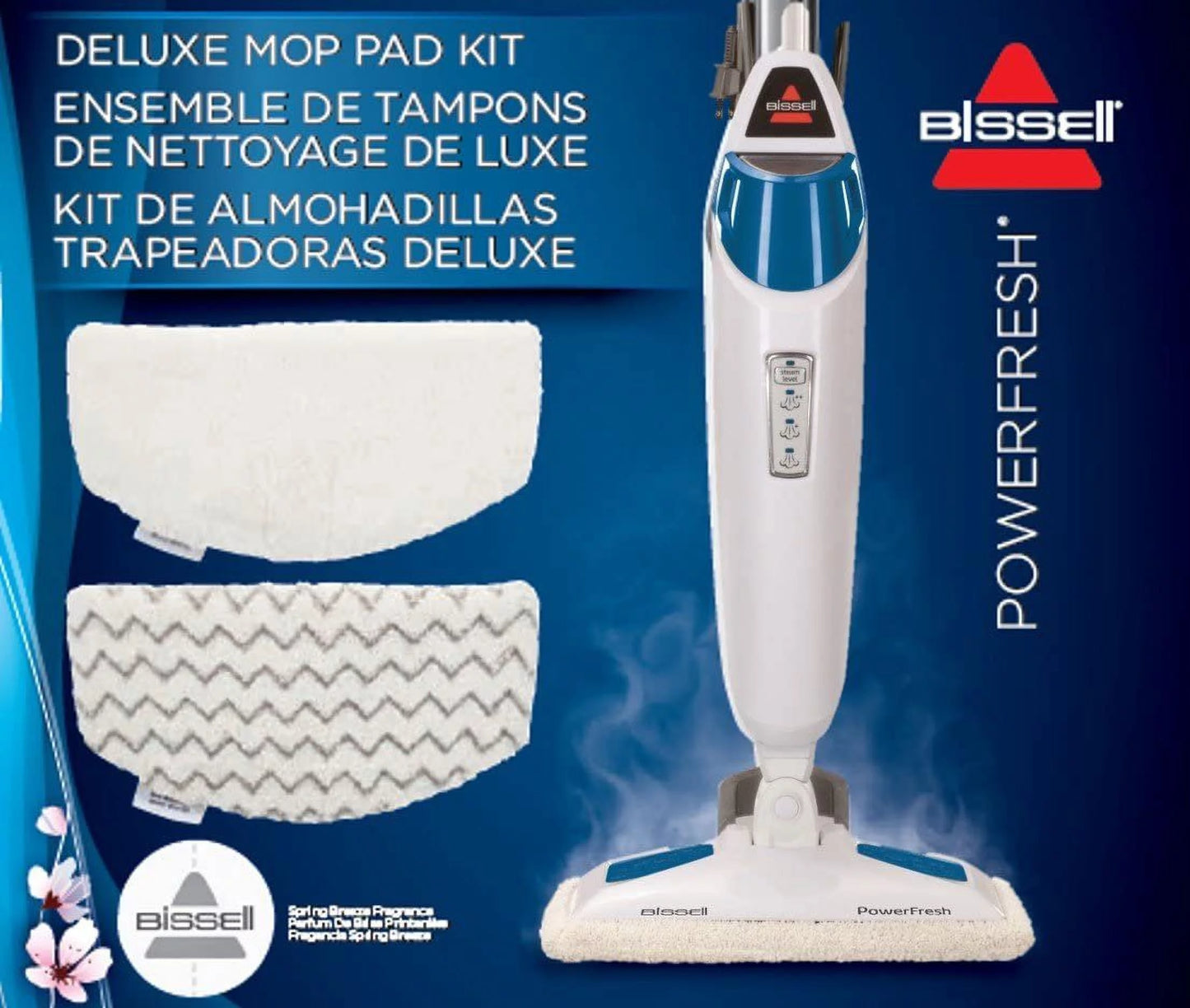 Steam Mop Pads 2 pk with Fragrance Discs 4 ct F2772