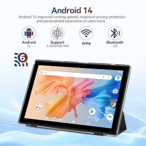 10 Inch Android Tablet with Keyboard Case Mouse Stylus S54567