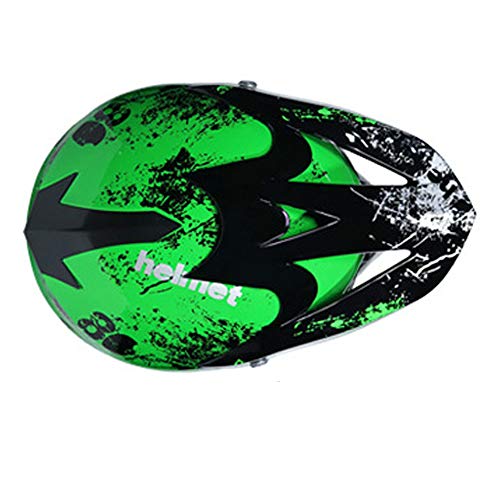 Off-Road Motocross Helmet DOT Certified (Orange, Large) N474