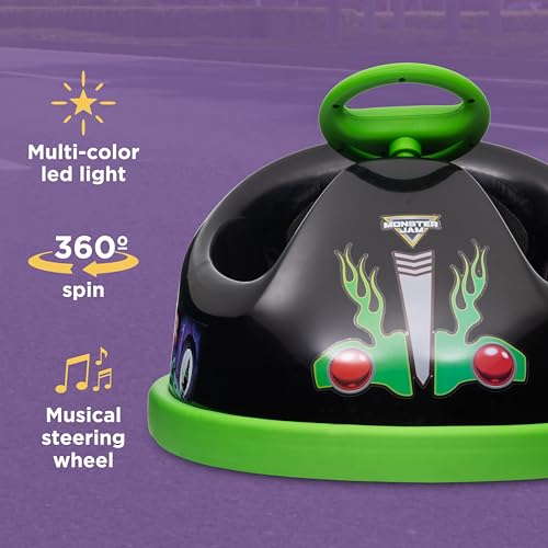 Kids Electric Bumper Car with Remote Control, 360 Degree Turning J865