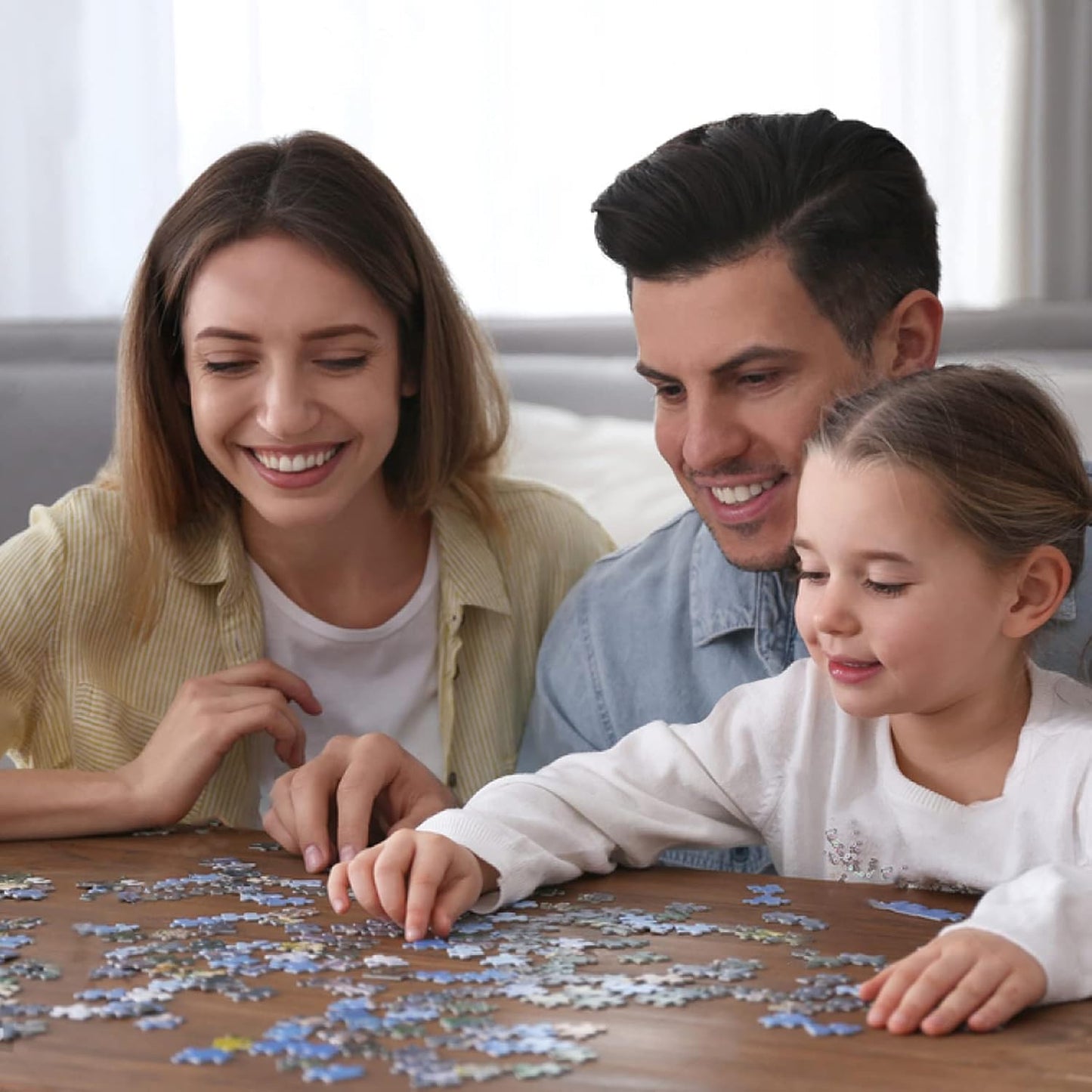 Jigsaw Puzzles for Adults 1000 Pieces, Panda Design, Home Decor Gift K7363