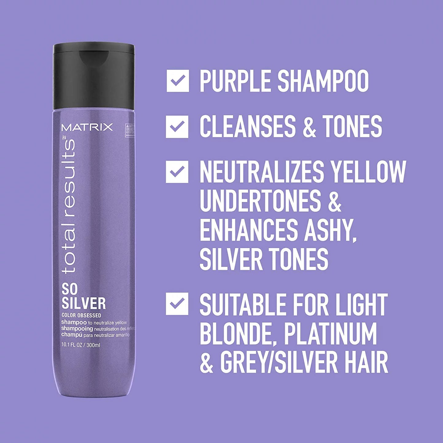 So Silver Shampoo 33.8oz O7040