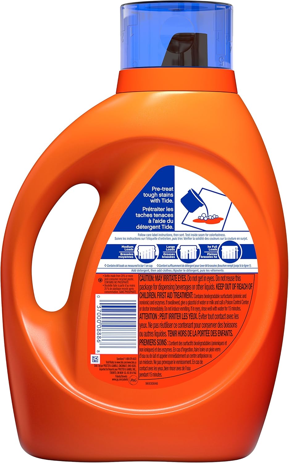 Laundry Detergent Liquid, 64 loads S558851