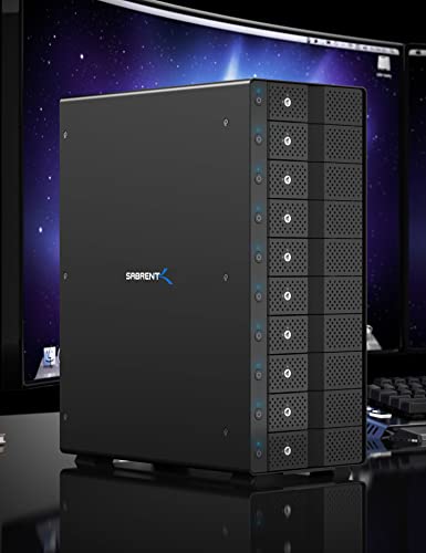 USB 3.2 5-Bay SATA Hard Drive Docking Station, Trayless, USB-C 10Gbps P669