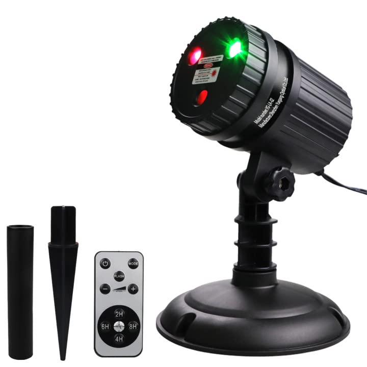 Christmas Laser Projector Lights with Remote, 8 Patterns for Indoor and Outdoor M27295