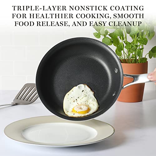 14 Piece Non-Stick Aluminum Cookware Combo Set with Pots, Pans, and Tools P688
