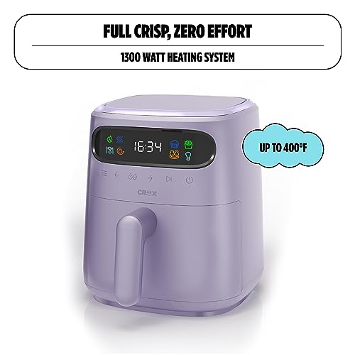 8 QT Digital Air Fryer with Touch Screen and TurboCrisp Technology F231