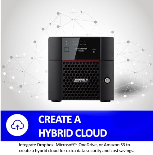 2-Bay 4TB Desktop NAS with Hard Drives Included X7619