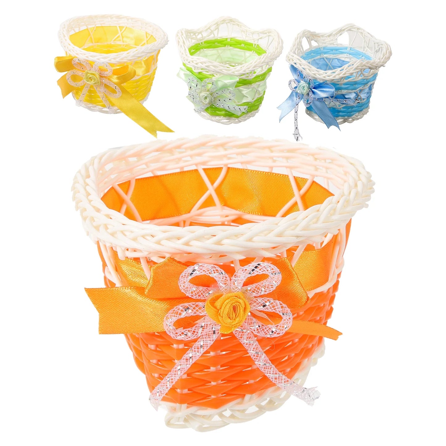 Rattan Flower Basket for Living Room Decor I103499