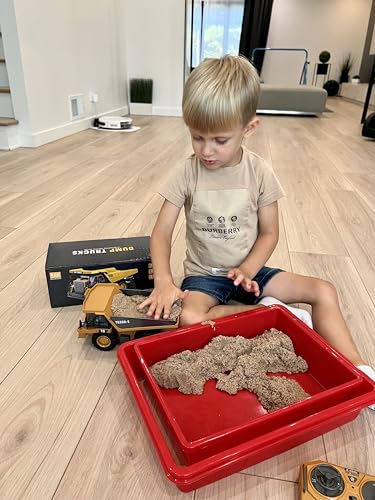Remote Control Excavator Construction Toy for Boys, 11CH with Metal Shovel and Lights N4221
