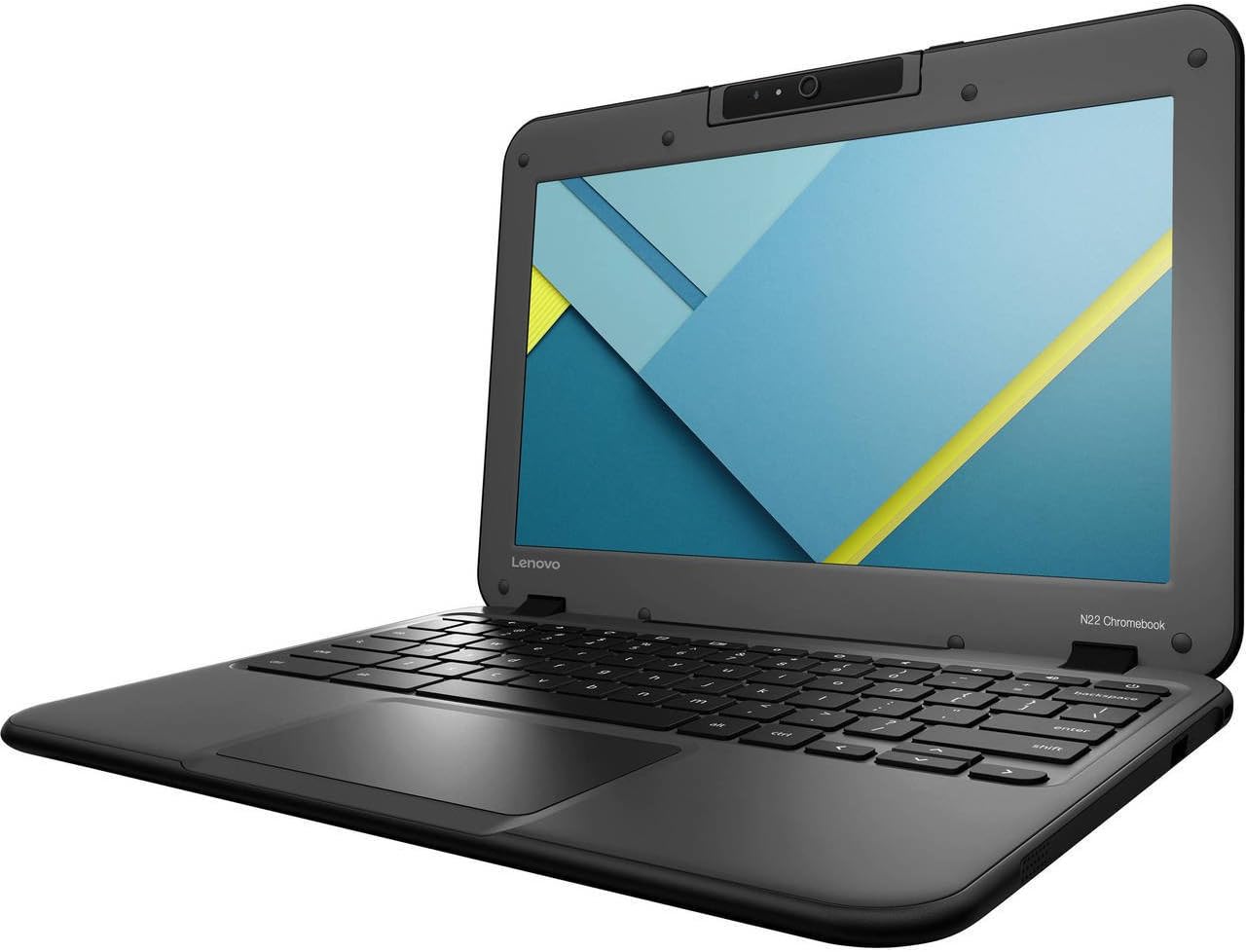 Lenovo N22-20 Chromebook, Intel Celeron N3050 Dual-Core, 1.6 GHz, 16 GB, Intel HD Graphics, Chrome OS, Black, 11.6" (Certified Refurbished)