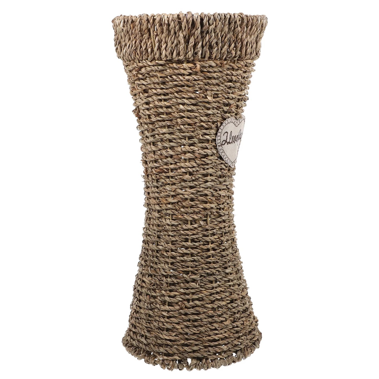 Tall Seagrass Woven Vase Flower Basket H179