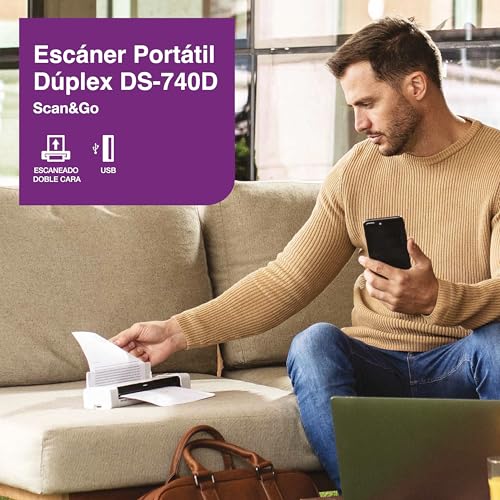 Compact Duplex Mobile Document Scanner O5808