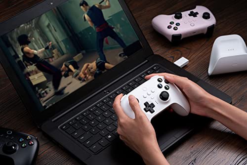 Wireless Controller with Charging Dock for PC, Android, Steam Deck X413