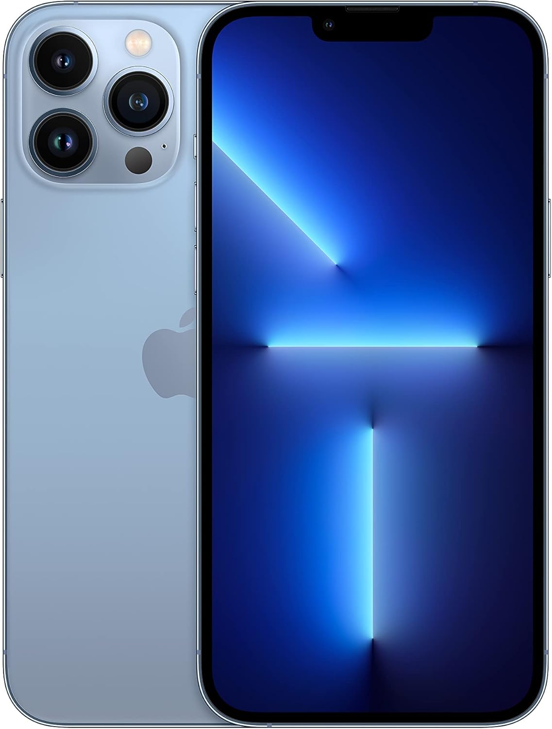 Apple iPhone 13 Pro Max, 128GB, Sierra Blue for T-Mobile (Renewed Premium)