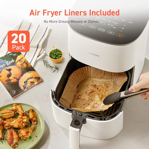 Air Fryer 9-in-1, Compact 5QT, Nonstick Dishwasher-Safe Basket, Gray R3973