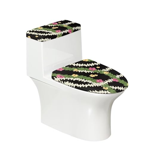Christmas Toilet Lid and Tank Cover Set for Bathroom Decor Q334993