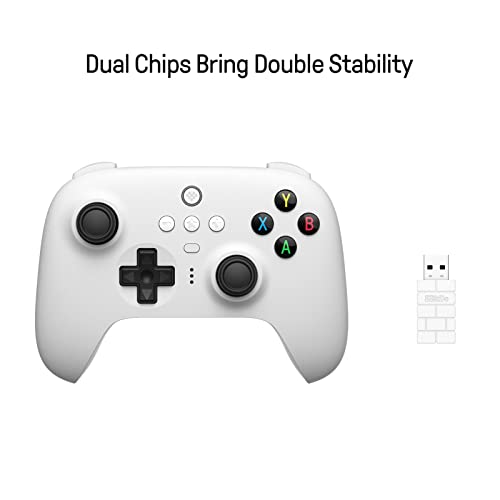 Wireless Controller with Charging Dock for PC, Android, Steam Deck X413