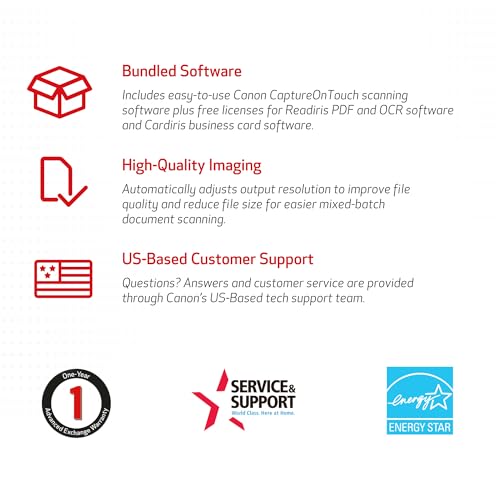 Office Document Scanner, Duplex Scanning, for Windows and Mac H437999