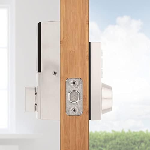 Smart Lock Deadbolt with Z-Wave Technology, Traditional Design in Venetian Bronze U610669
