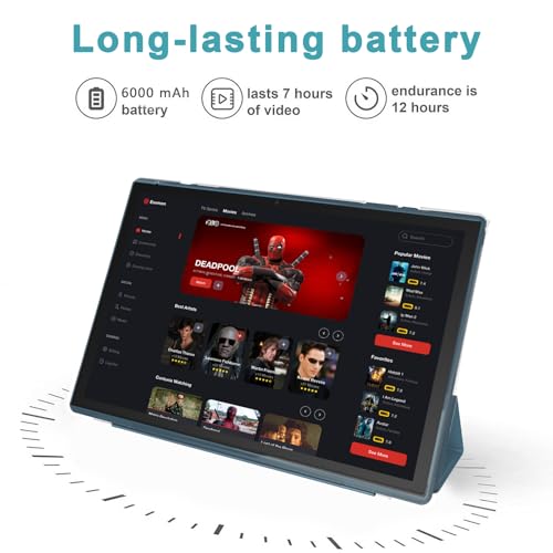Android Tablet 10.1 Inch with Keyboard, 64GB ROM, 8GB RAM R243563