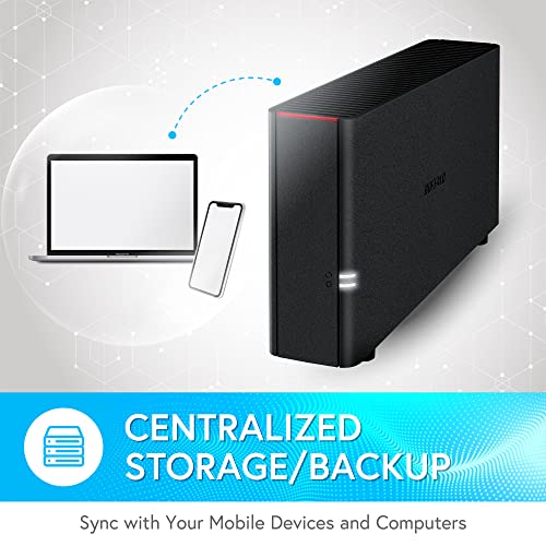 4TB 1-Bay NAS Network Attached Storage with HDD Included D801