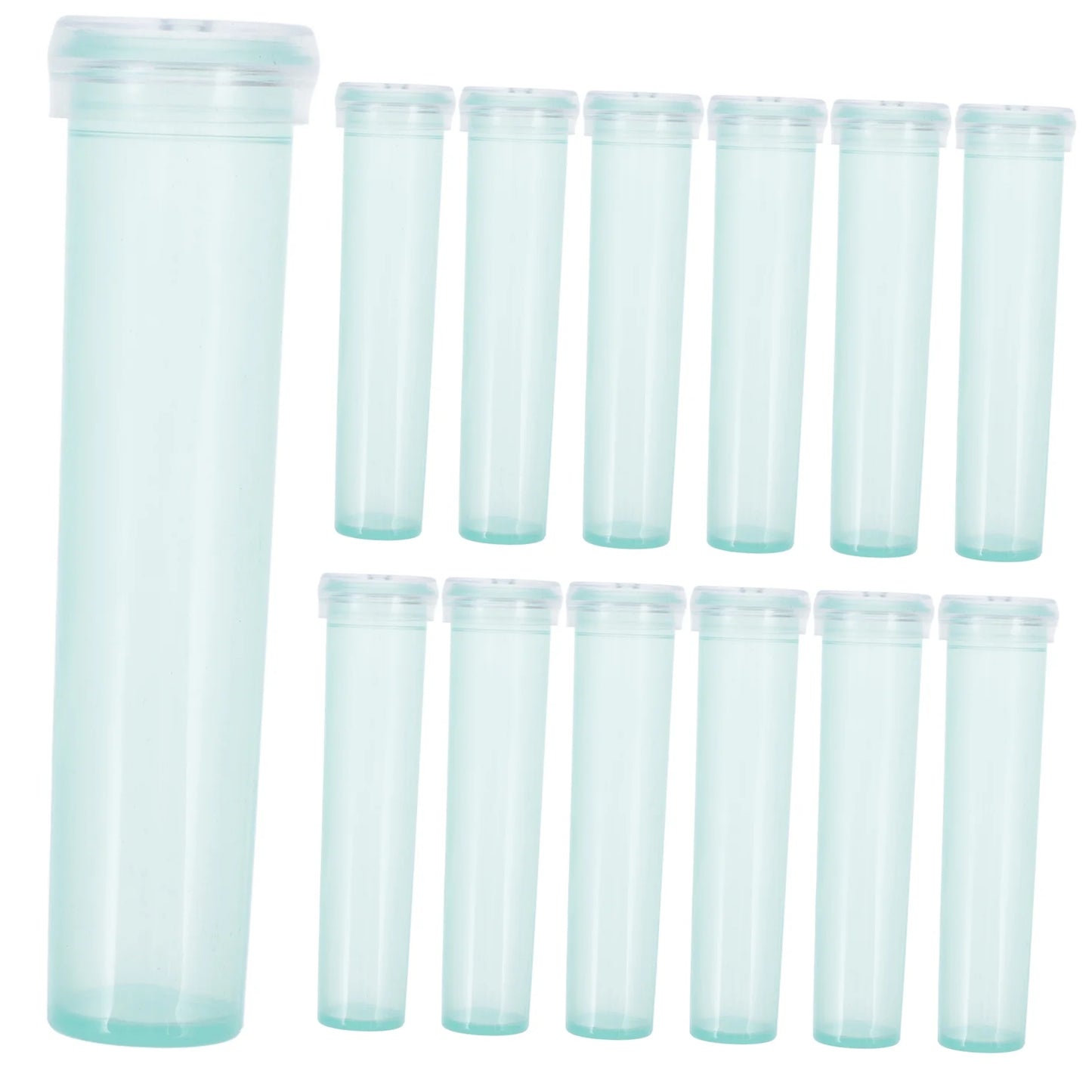 100 Pcs Water Tubes for Flowers Floral Vases Light Green I851