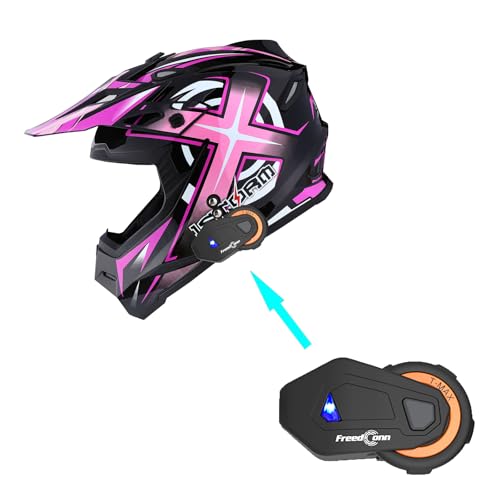 Adult Motocross Helmet Full Face Racing Style Matt Black U258