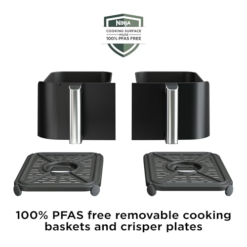 10QT 6-in-1 DualZone Air Fryer with 2 Independent Baskets X511450