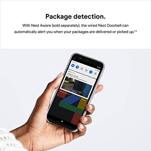 Video Doorbell with 24/7 Streaming, HDR Video, Night Vision, and Person Alerts Q529559