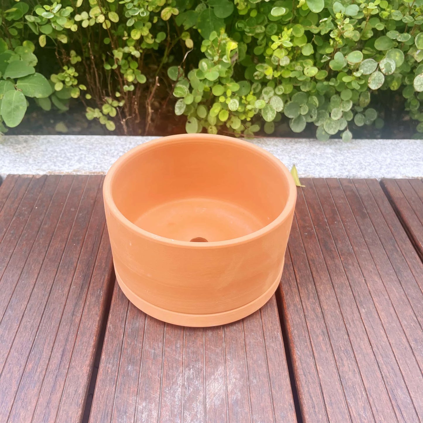 Terracotta Flower Pots with Drainage Holes, 3 Count W9403