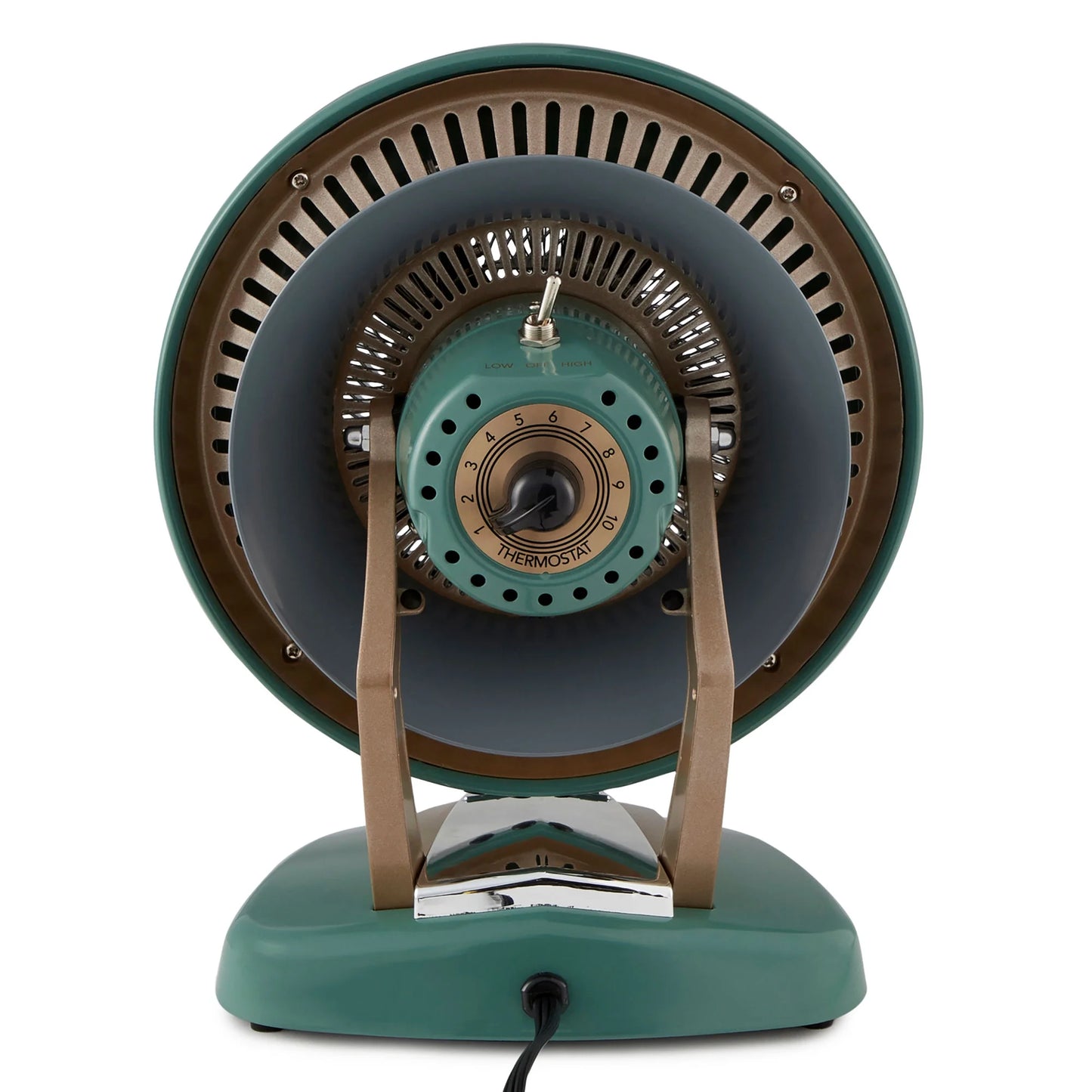 Vintage Portable Electric Space Heater, Green H5150