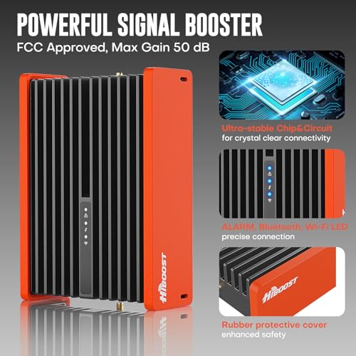 Cell Phone Signal Booster for Truck with Omni-Directional Antenna A76424
