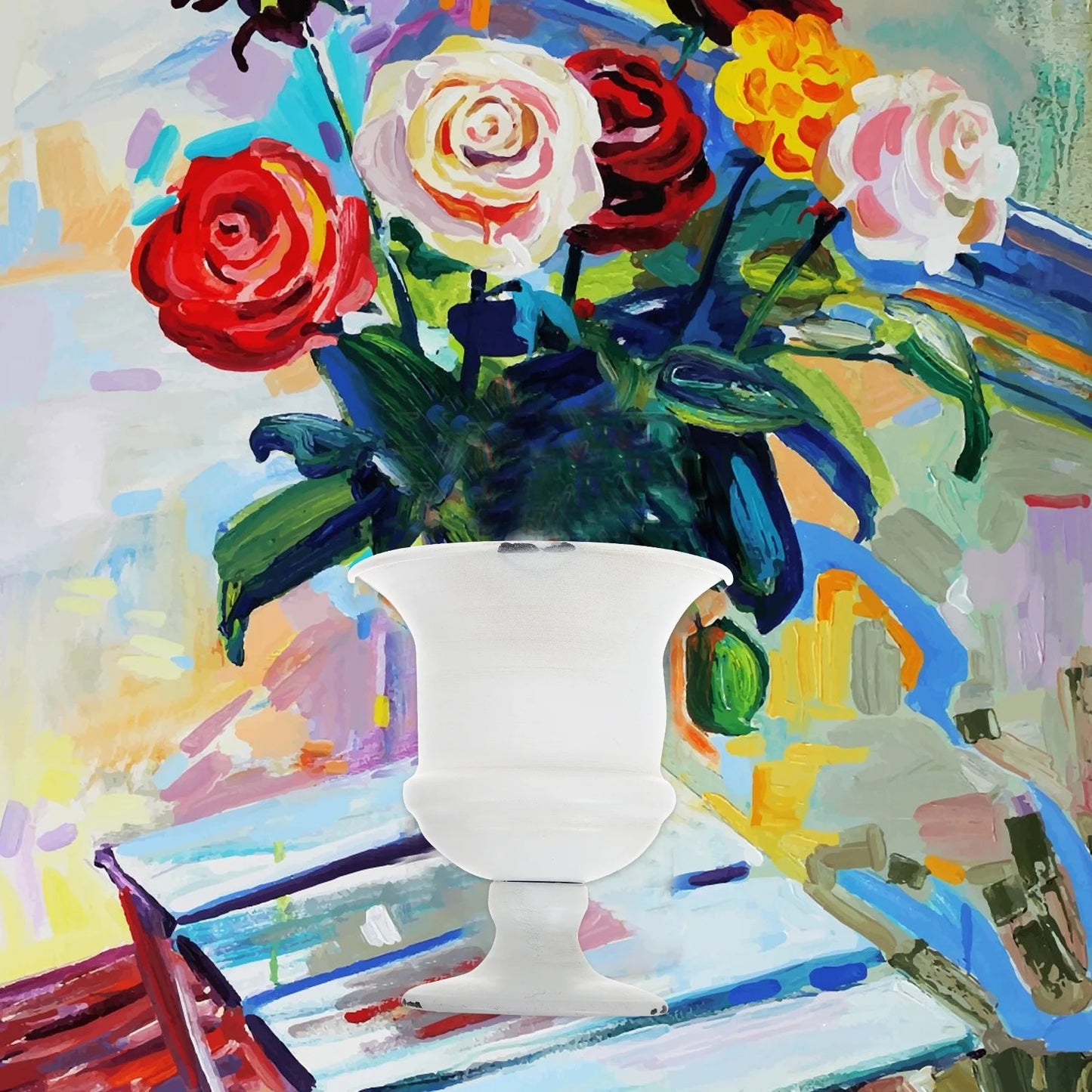 Half Vase Attachment for Paintings DIY Craft X46106