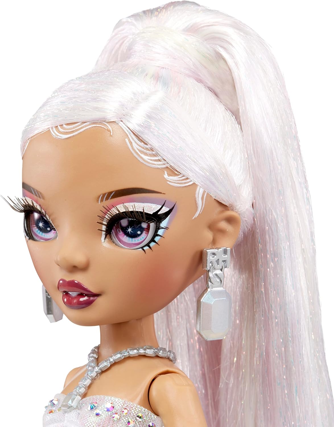 Rainbow High Doll with Multicolor Hair and Iridescent Gown I820892