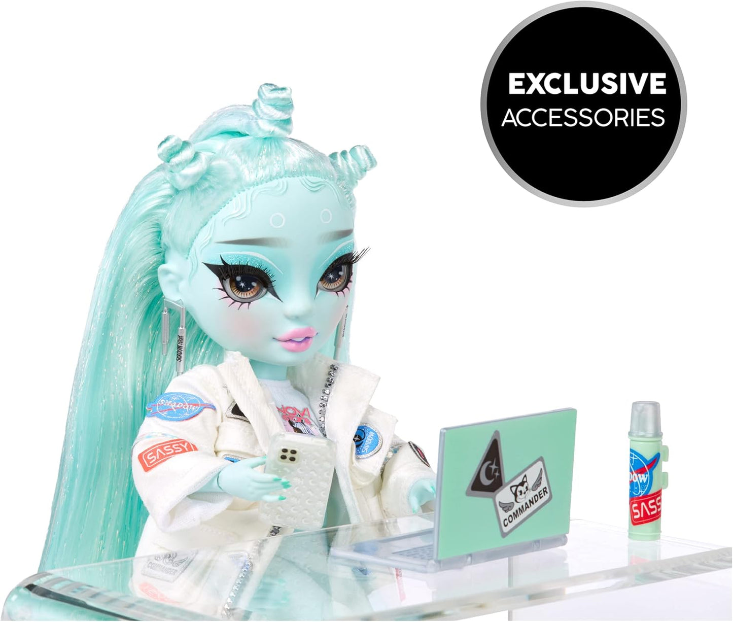 Light Green Fashion Doll with Colorful Accessories for Kids X761