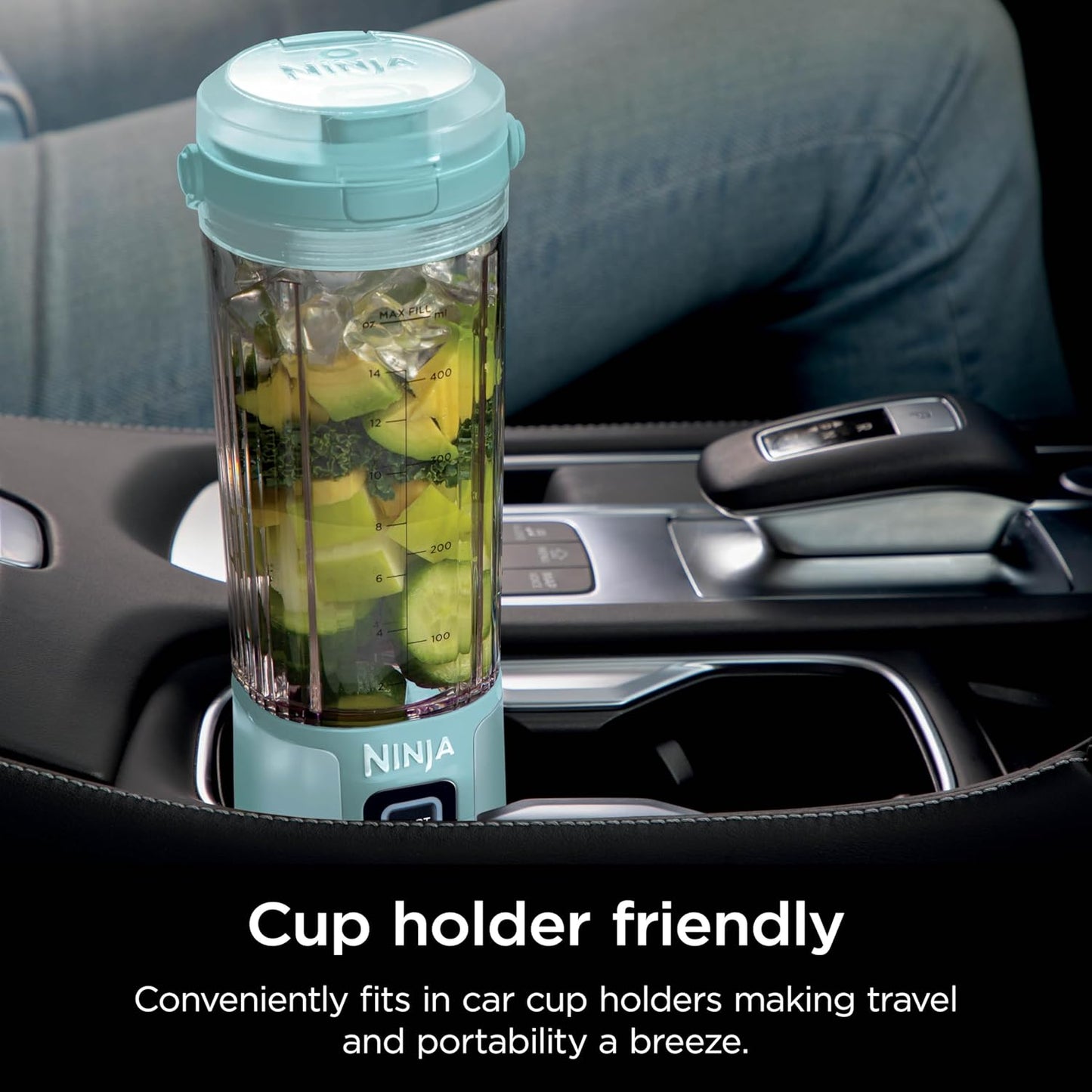 Portable Blender, Cordless, 18oz, for Shakes and Smoothies, BPA Free, USB-C Rechargeable U78248