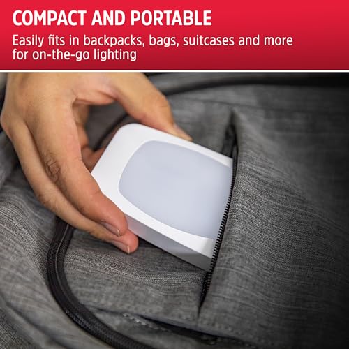 4-in-1 LED Power Failure Night Light, 2 Pack, Plug-in, Auto On/Off, Soft White F726