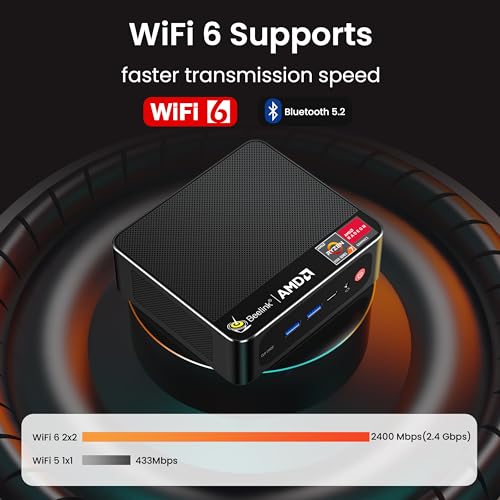 Mini PC AMD Ryzen 7 16GB RAM 1TB SSD WiFi 6 O31121