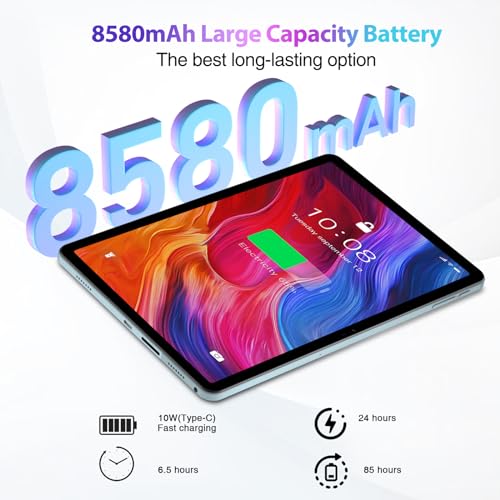 11 Inch 2.4K Display Tablet, 16GB RAM 256GB ROM, 8580mAh Battery B9447