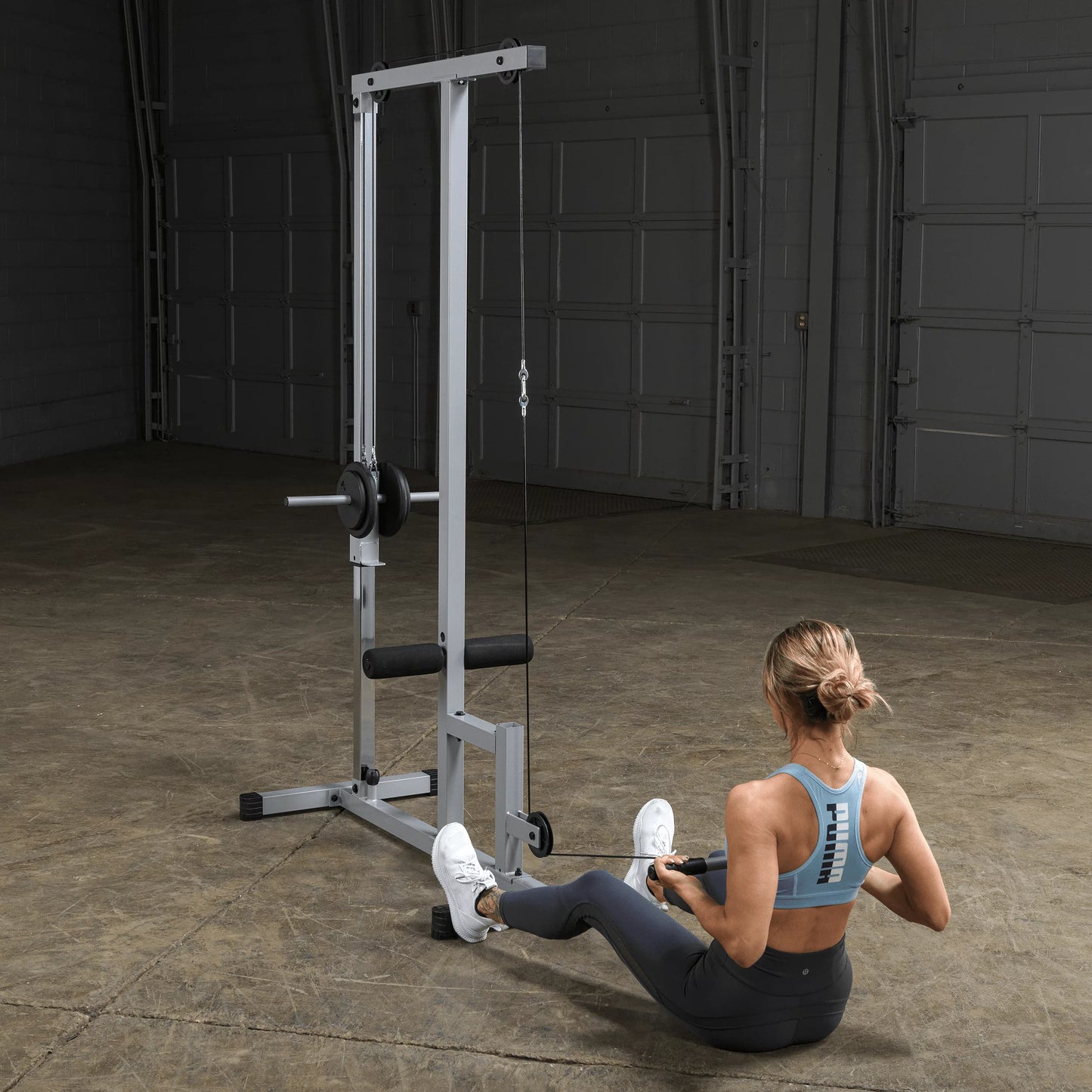 Lat Pulldown and Low Row Machine S42725