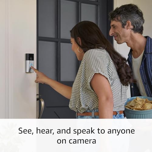 Battery Doorbell with Head-to-Toe Video, Two-Way Talk, Motion Detection X789999