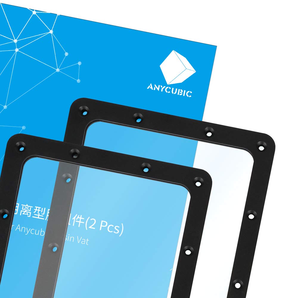 ANYCUBIC FEP Film for Resin Printers Below 6.23 Inches, Only Suitable for Photon Mono/Mono 4K/Photon Ultra/Photon D2, Not for Photon Mono 2 (2PCS)