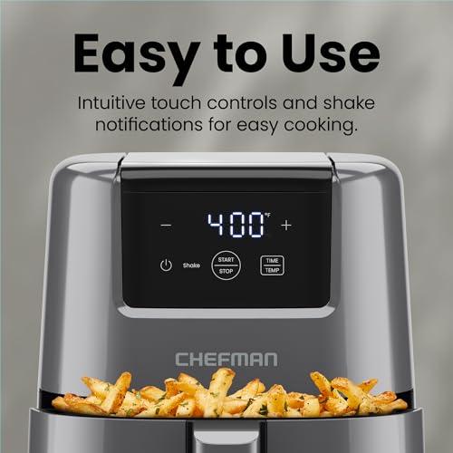 2 Qt Mini Air Fryer with Digital Timer and Nonstick Basket D4952