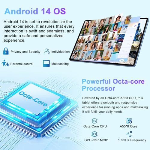 10 Inch Android Tablet with Keyboard and Mouse K65178
