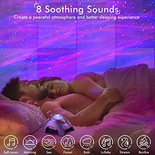 Galaxy Projector with Bluetooth Speaker and White Noise S67171