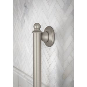 Bathroom Safety 18-Inch Stainless Steel Grab Bar, Oil-Rubbed Bronze I26138