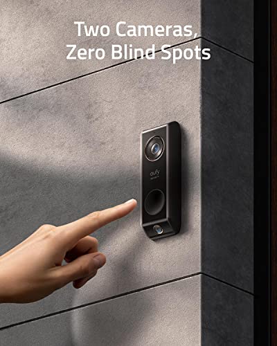 Video Doorbell Wired with Chime, Dual Cam, 2K HDR, Motion Alert O333551