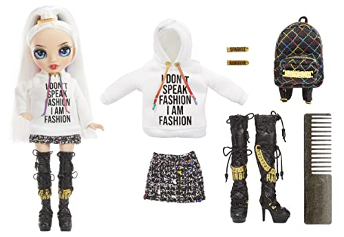 Rainbow High Jr High Series 2 Amaya Raine - 9" Posable Fashion Doll with Designer Accessories and Backpack V3372