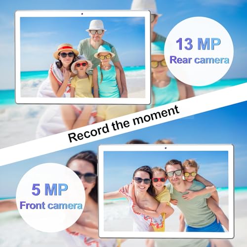 Android Tablet 10.1 Inch, 16GB RAM 128GB ROM, 2 in 1 with Keyboard Pen D35775